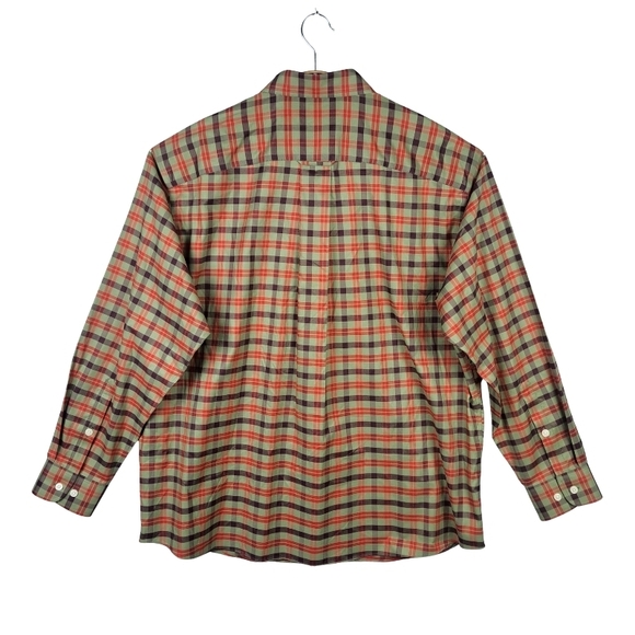 Orvis Men's XXL Wrinkle Free Long Sleeve Button Down Dress Shirt - Picture 3 of 10